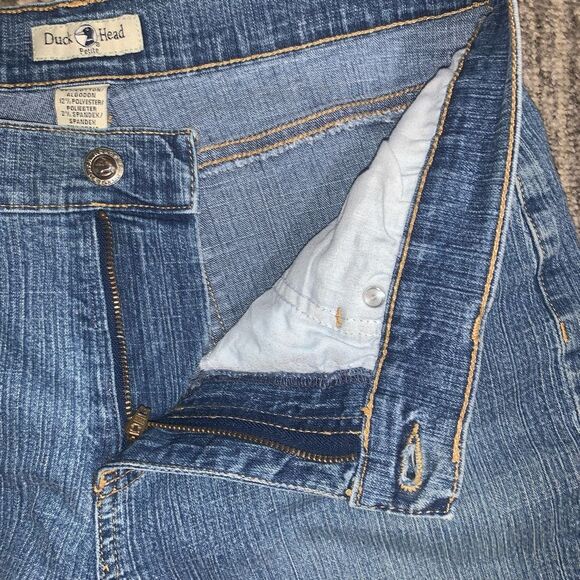 Vintage Duck Head Petite Women's 10P Light Wash Bootcut Jeans Baggy - Picture 2 of 7